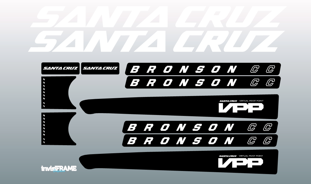 Santa Cruz Bronson V2 CC 2017 Decals