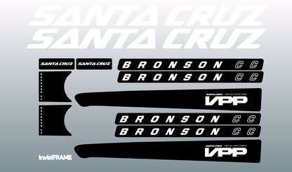 Santa Cruz Bronson V2 CC 2017 Decals