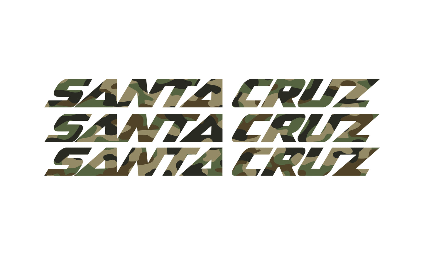 Santa Cruz Bullit 2026 Decals - Downtube ONLY
