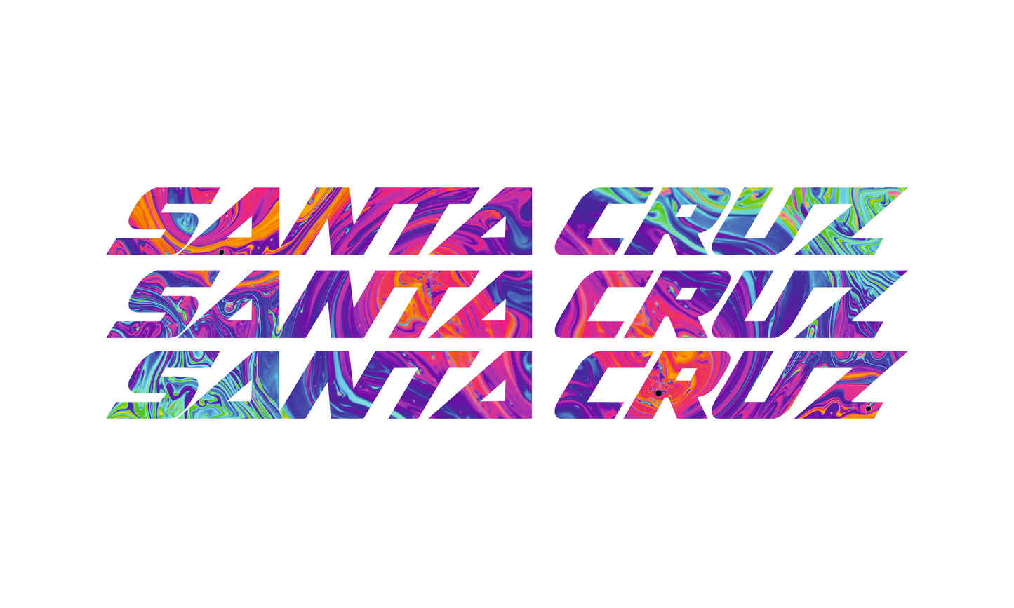 Santa Cruz Bullit 2026 Decals - Downtube ONLY