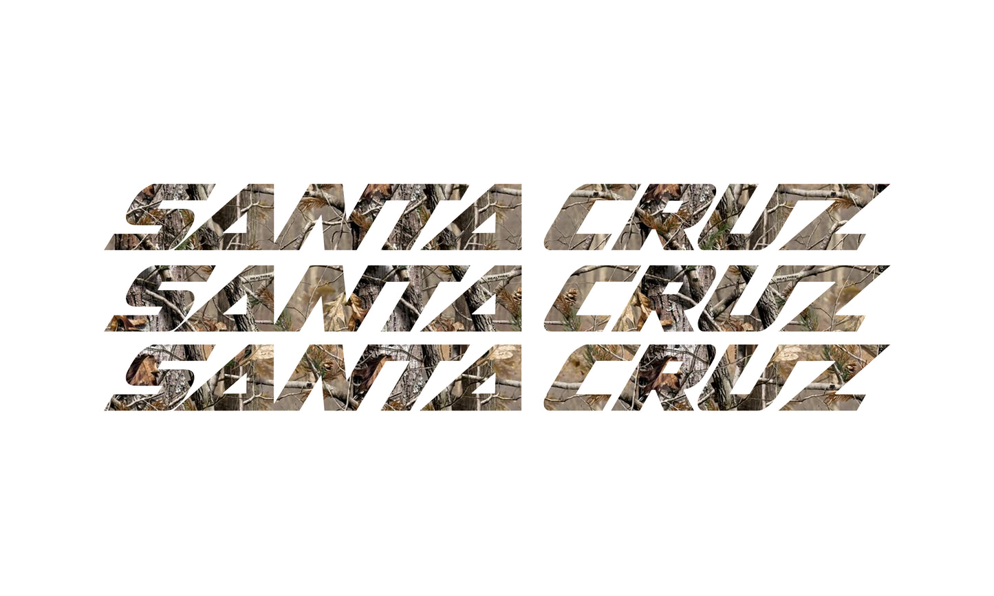 Santa Cruz Bullit 2026 Decals - Downtube ONLY