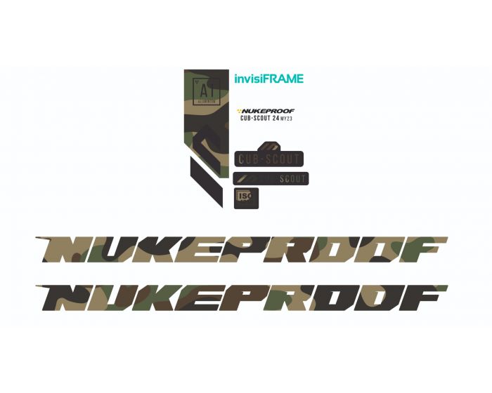 Nukeproof Cub Scout 26 2023 Decals – invisiframe