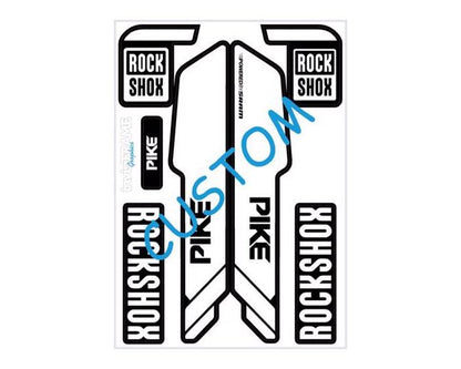 Rock Shox PIKE 2015 27.5 Decals