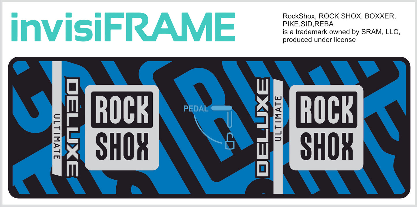 Rock Shox Deluxe Ultimate 2023 Decals