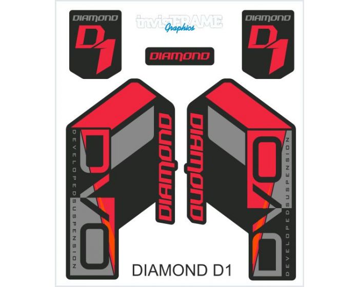 DVO Diamond D1 27.5 Decals