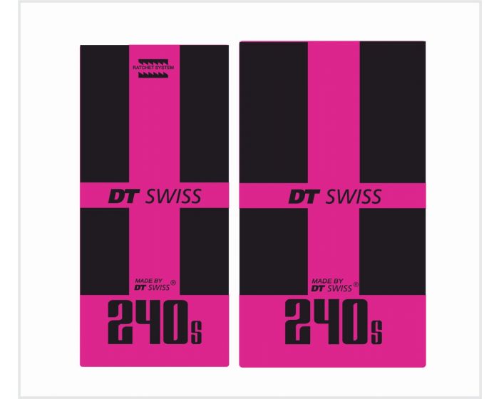 DT Swiss 240 Boost Hub Decals