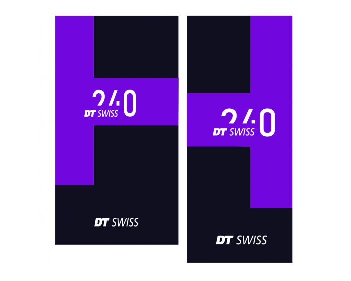 DT Swiss 240 EXP Boost Hub Decals