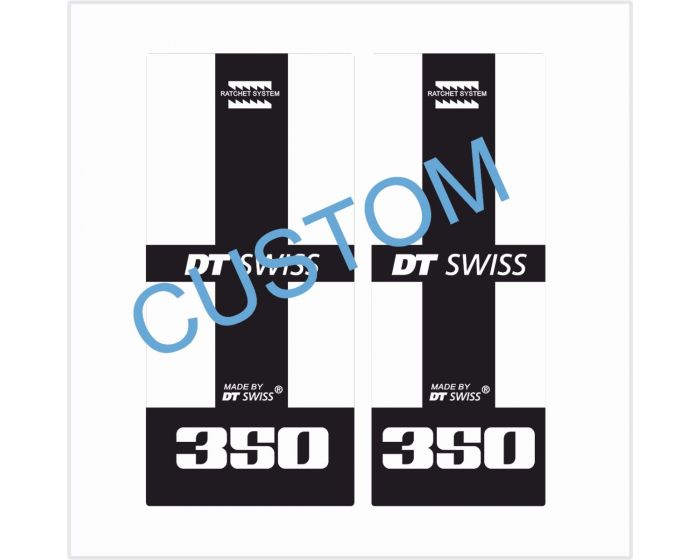 DT Swiss 350 Hub Decals