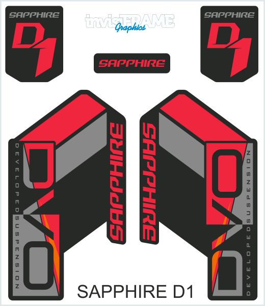 DVO Sapphire D1 Decals