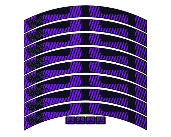 E*Thirteen TRSR Carbon Rim x8 Decals