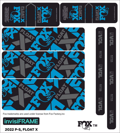 Fox Float X Performance 2022 Decals