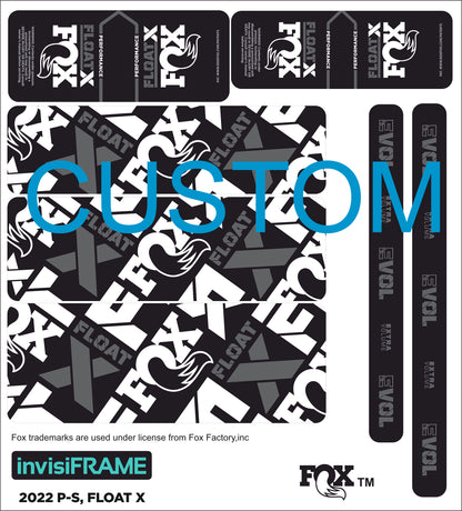 Fox Float X Performance 2022 Decals