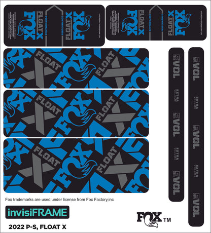 Fox Float X Performance 2022 Decals