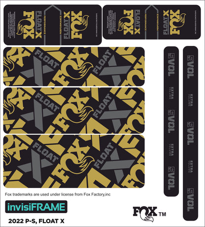 Fox Float X Performance 2022 Decals