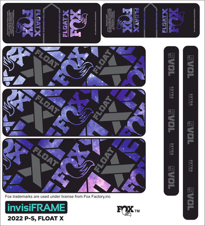 Fox Float X Performance 2022 Decals