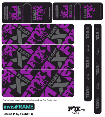 Fox Float X Performance 2022 Decals