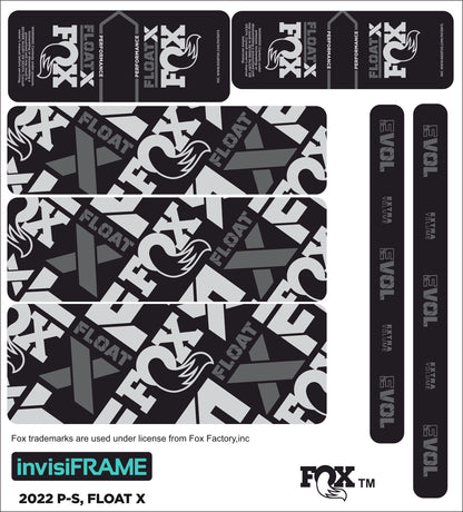Fox Float X Performance 2022 Decals