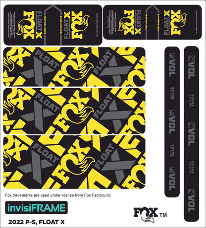 Fox Float X Performance 2022 Decals