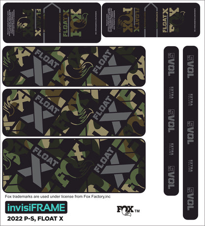 Fox Float X Performance 2022 Decals