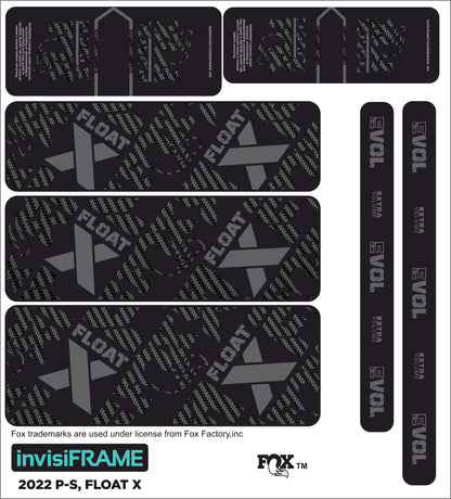 Fox Float X Performance 2022 Decals