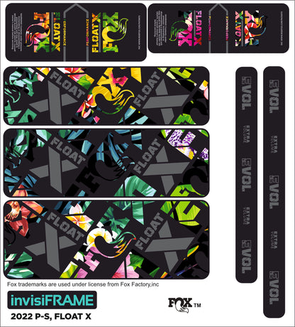 Fox Float X Performance 2022 Decals