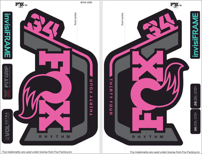 Fox 34 Rhythm 2023 Decals