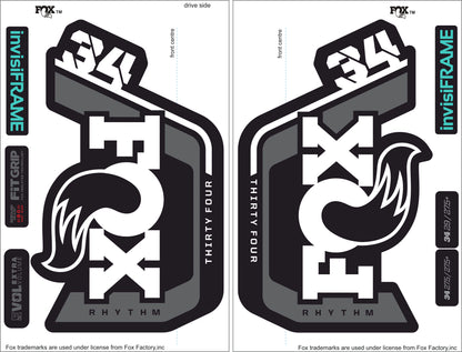 Fox 34 Rhythm 2023 Decals