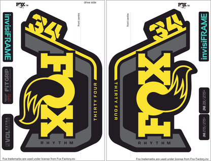 Fox 34 Rhythm 2023 Decals