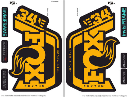 Fox 34 Rhythm E Bike 2023 Decals