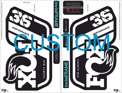 Fox 36 performance 2021 Decals