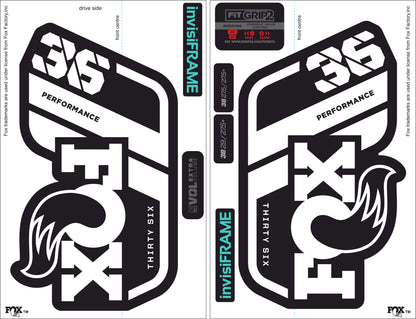 Fox 36 performance 2021 Decals