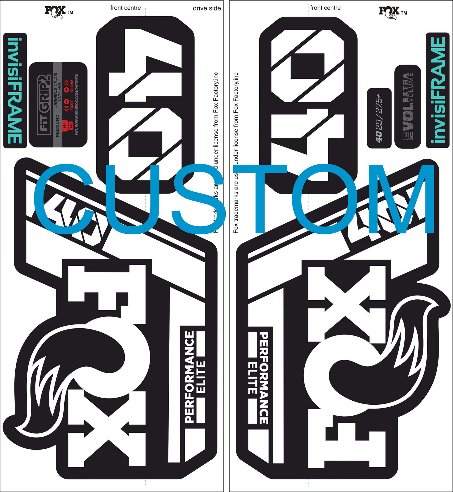 Fox 40 Performance Elite 2021 Decals