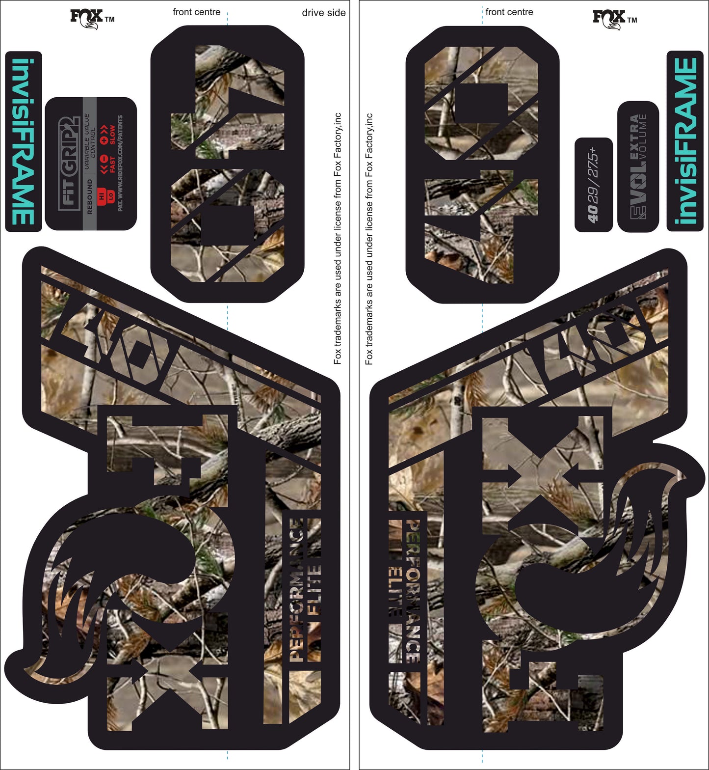 Fox 40 Performance Elite 2021 Decals