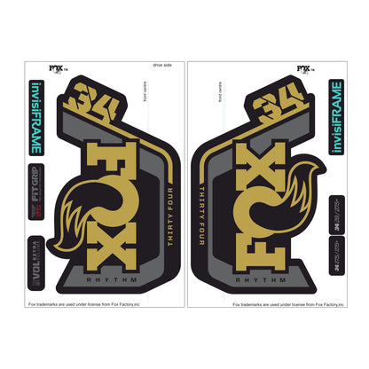 Fox 34 Rhythm 2023 Decals