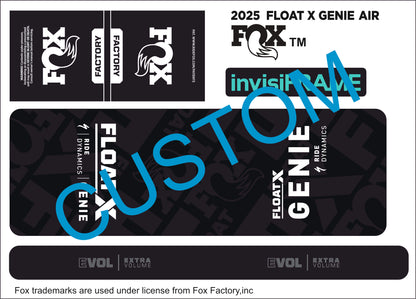 Fox Float X Genie Factory 2025 Decals