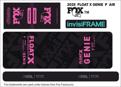 Fox Float X Genie Performance 2025 Decals