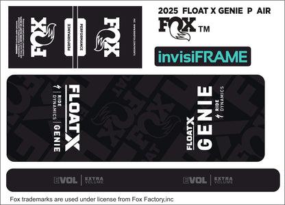 Fox Float X Genie Performance 2025 Decals