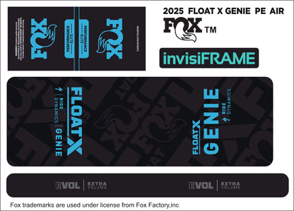 Fox Float X Genie Performance Elite 2025 Decals