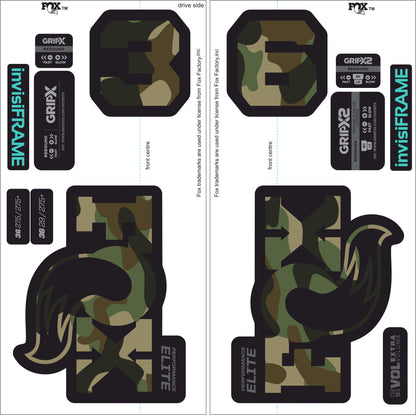 Fox 36 Performance Elite 2026 Decals