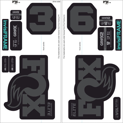 Fox 36 Performance Elite 2026 Decals