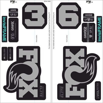Fox 36 Performance Elite 2026 Decals