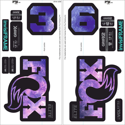 Fox 36 Performance Elite 2026 Decals