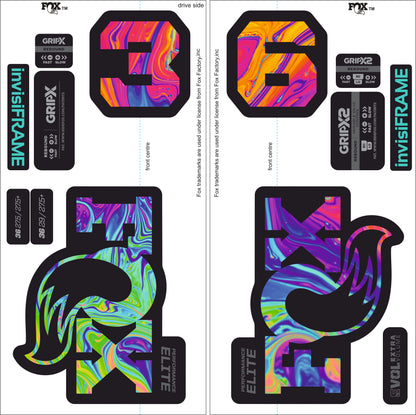 Fox 36 Performance Elite 2026 Decals