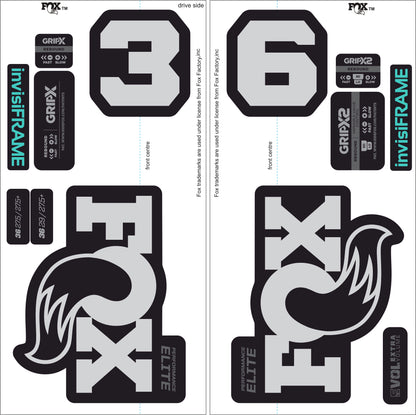 Fox 36 Performance Elite 2026 Decals
