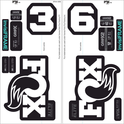 Fox 36 Performance Elite 2026 Decals