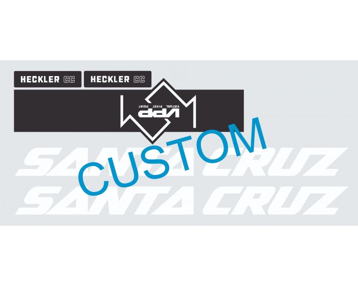 Santa Cruz Heckler CC 2021 MX Only Decals