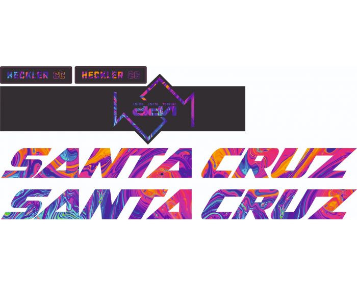 Santa Cruz Heckler CC 2021 MX Only Decals