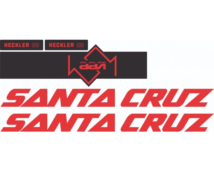 Santa Cruz Heckler CC 2021 MX Only Decals