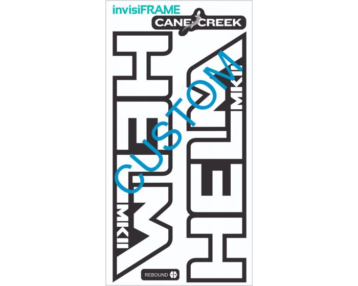 Cane Creek Helm MKII Fork Decals 2021/22/23/24