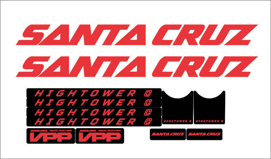 Santa Cruz Hightower C 2018 Decals